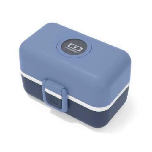 MB Tresor  Fiambrera Infantil Azul Infinity -  3 Compartimientos - Caja merienda [0]