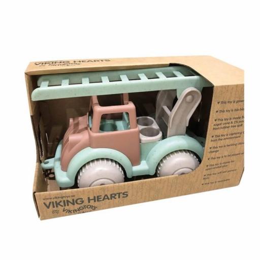 Camión De Bomberos De Caña De Azucar XL HEART- Vikingtoys Ecoline [1]