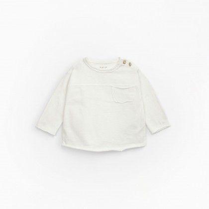 Camiseta Play Up de algodón orgánico con bolsillo en el pecho 