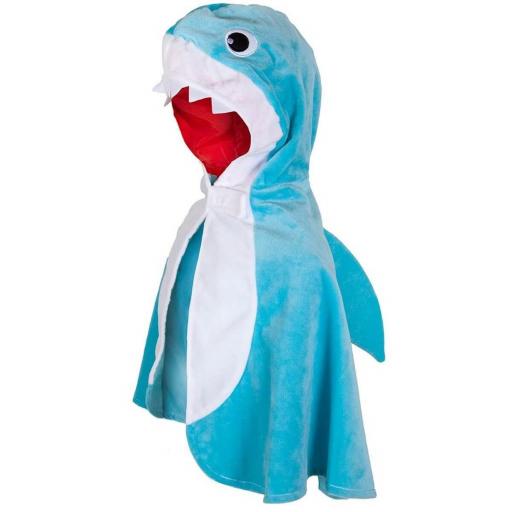 Capa bebé disfraz Tiburón  Great Pretenders Great Pretenders [1]