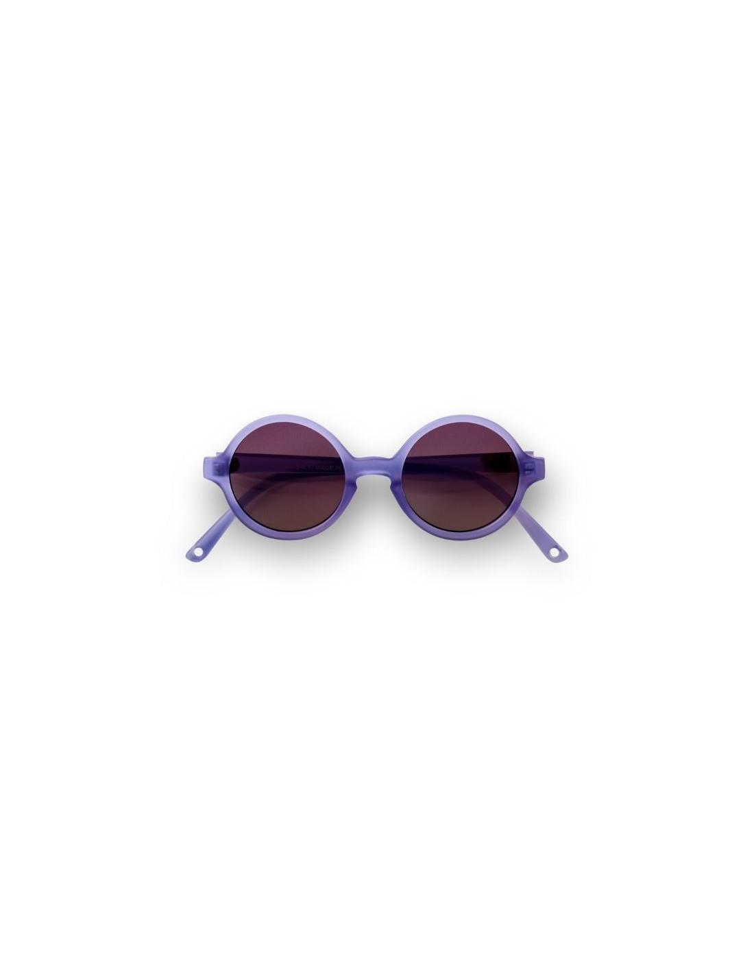 Gafas de sol redondas (lila semitrasparentes) WOAM de Ki ET LA 