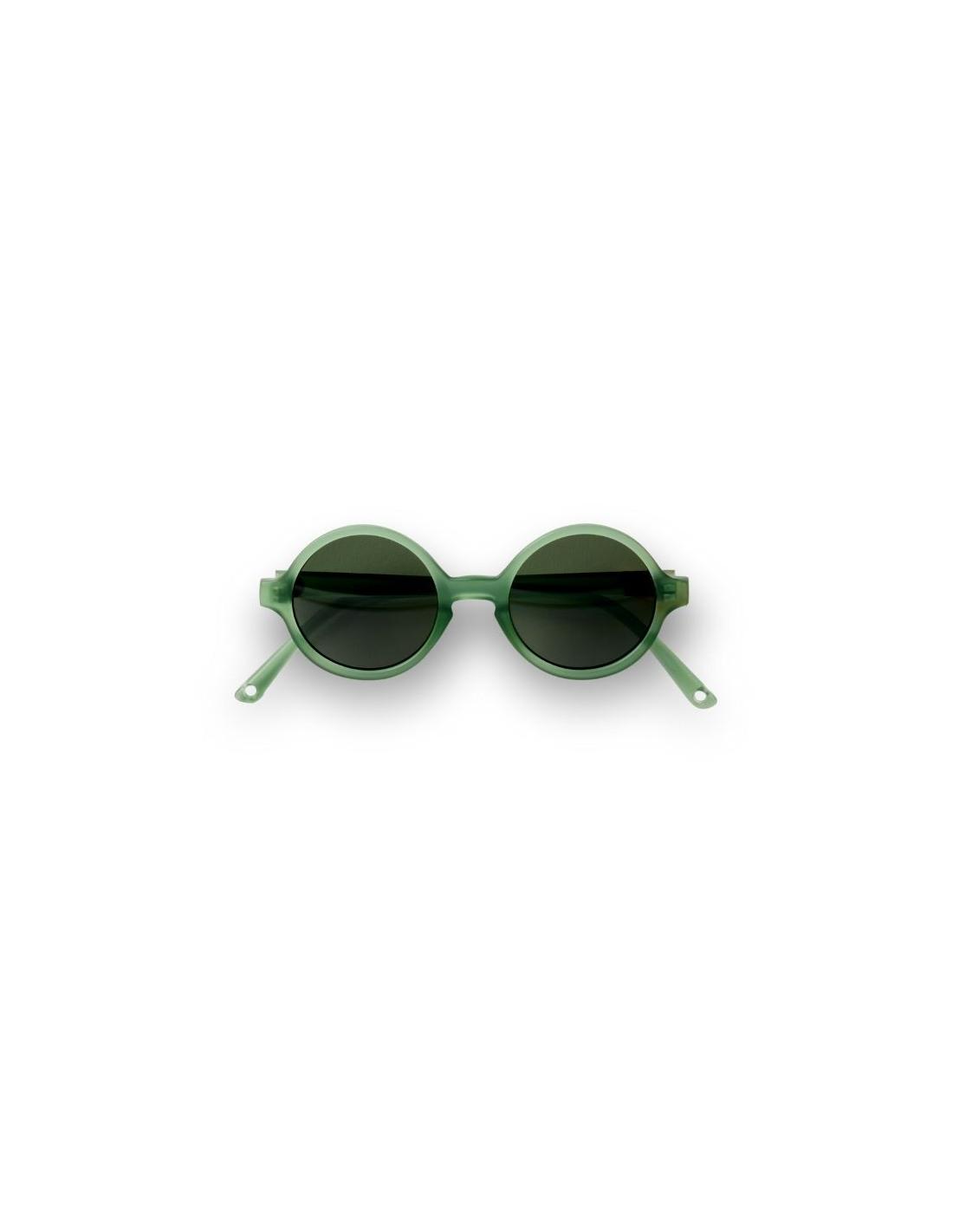 Gafas de sol redondas (verde botella semitrasparente) WOAM de Ki ET LA 