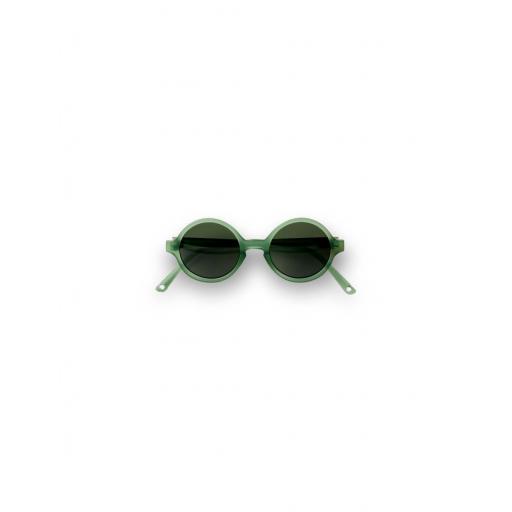 Gafas de sol redondas (verde botella semitrasparente) WOAM de Ki ET LA 