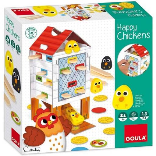 Happy chikens Goula - juego de mesa 
