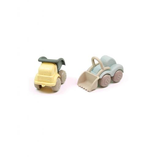 Set 2 coches Hearts Tipper & Digger In Garage - Box [2]
