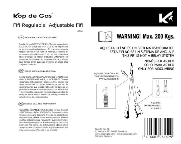 FIFÍ REGULABLE- KOP DE GAS