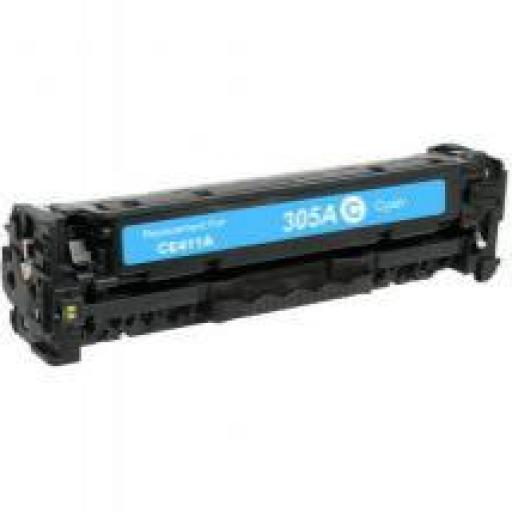 HP CE411A CYAN toner alternativo Nº305A