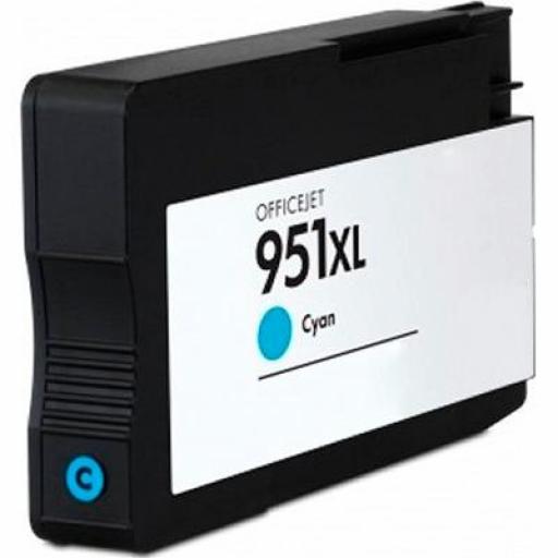 HP 951XL CYAN CARTUCHO COMPATIBLE CN046AE