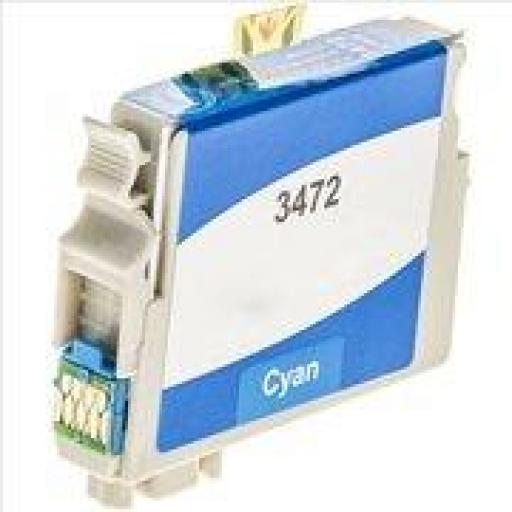 EPSON T3472/T3462 (34XL) CYAN CARTUCHO DE TINTA GENERICO C13T34724010/C13T34624010