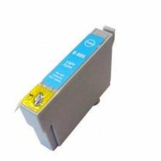 EPSON T0805 cartucho alternativo C13T08054010 CYAN LIGHT