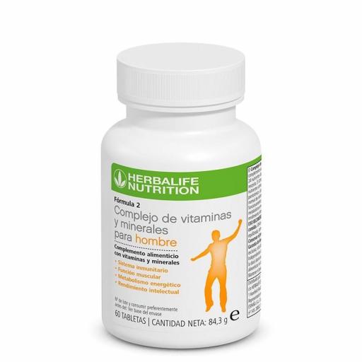 Complejo de Vitaminas y Minerales para Hombre Herbalife Formula 2