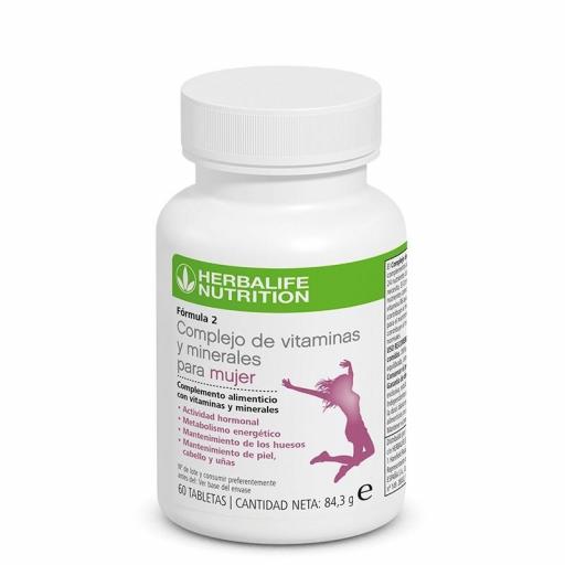 Complejo de Vitaminas y Minerales para Mujer Herbalife Formula 2 [0]