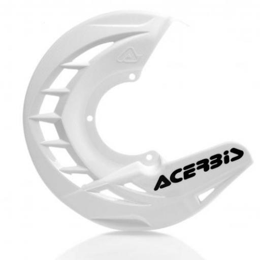 Protector Disco Delantero Acerbis X-Brake Blanco