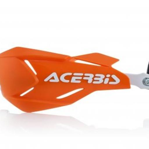 Paramanos Acerbis X-Factory Naranja/Blanco [0]