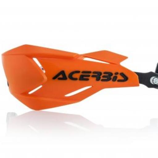 Paramanos Acerbis X-Factory Naranja/Negro