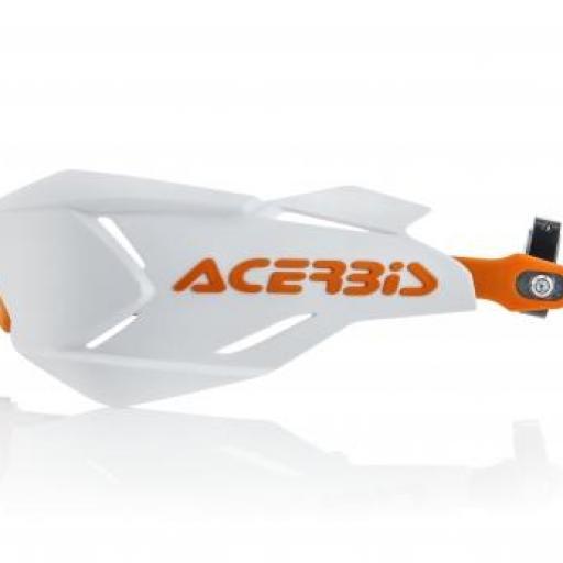 Paramanos Acerbis X-Factory Blanco/Naranja