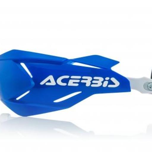 Paramanos Acerbis X-Factory Azul/Blanco