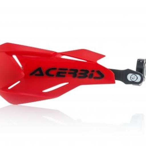 Paramanos Acerbis X-Factory Rojo/Negro