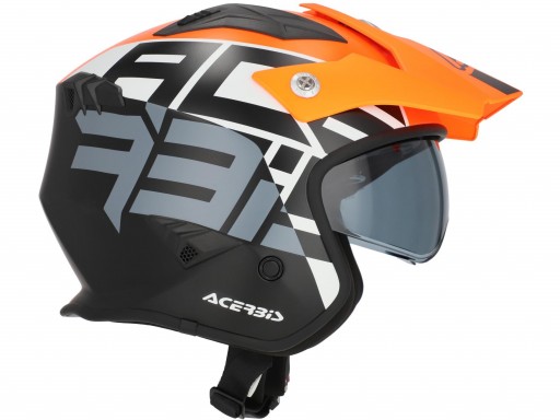 Casco Acerbis Trial Jet Naranja [1]