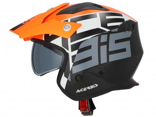 Casco Acerbis Trial Jet Naranja [2]