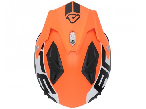 Casco Acerbis Trial Jet Naranja [4]