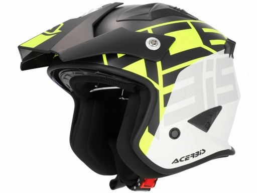 Casco Acerbis Trial Jet Fluor