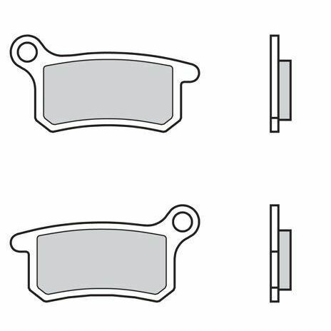 Pastillas de freno sinterizadas Brembo  [0]