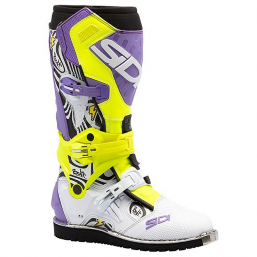 Botas Sidi CrossAir HD Blanco Púrpura