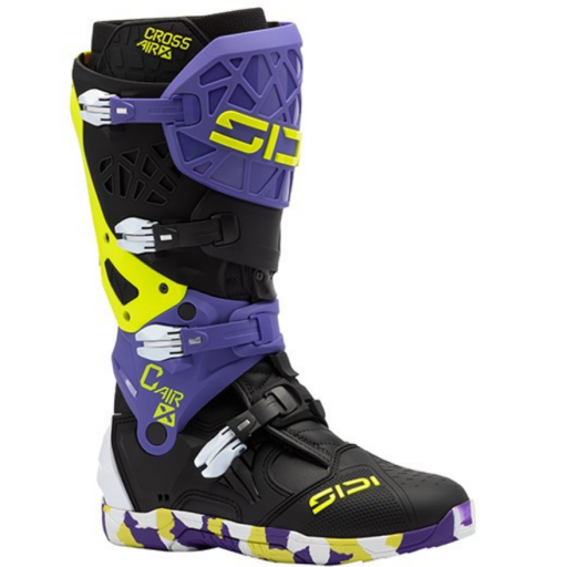 Botas Sidi CrossAir X Negro-Violeta