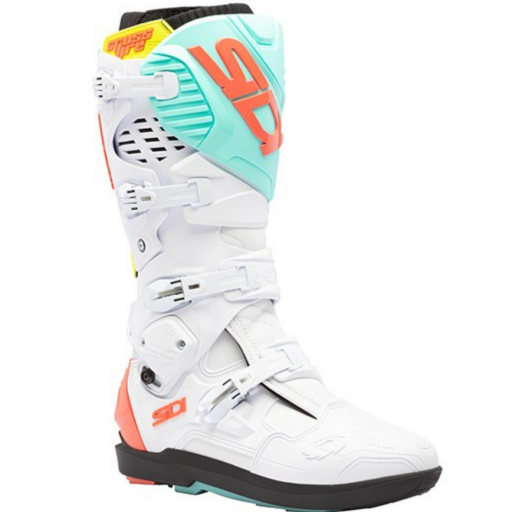 Botas Sidi CrossFire 3 SRS Blanco-Menta-Coral [0]