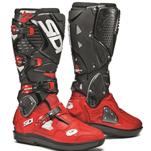 Botas Sidi CrossFire 3 SRS Negro-Rojo