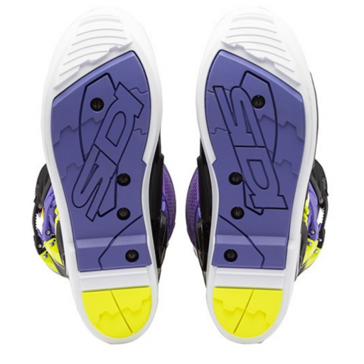 Botas Sidi CrossFire 3 SRS Violeta-Negro-Amarillo [3]
