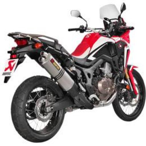 Silencioso Akrapovic Slip-on Titanio Honda CRF1000 L y LD 2016-2019 [0]