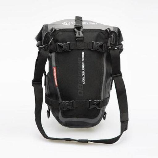 Bolsa trasera Drybag 80. 8 l. Gris/Negro. Impermeable. [2]