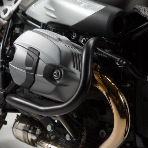 Protecciones laterales de motor. Negro. Modelos BMW R nineT (14-). [0]