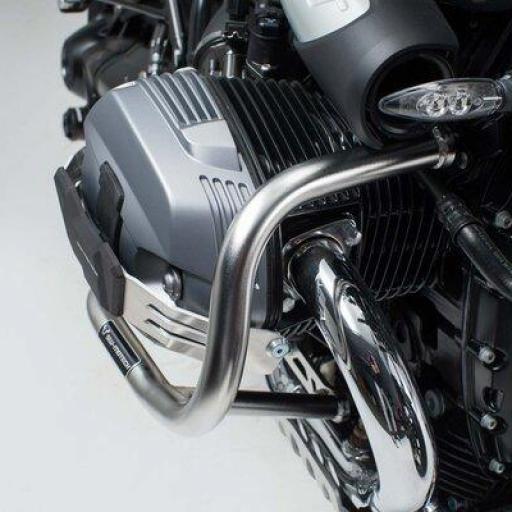 Protecciones laterales de motor. Acero inoxidable. Modelos BMW R nineT (14-). [2]