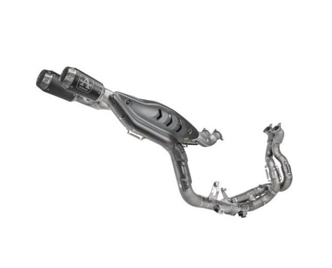 Escape completo Arrow COMPETITION con silenciador Titanio Negro Ducati Panigale V4S 2025