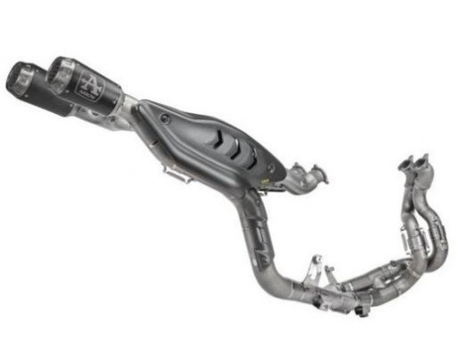 Escape completo Arrow COMPETITION con silenciador Titanio Negro Ducati Panigale V4S 2025 [0]