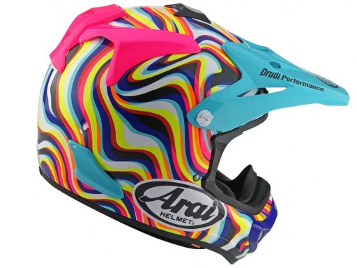 Casco ARAI MX-V EVO Stream - Rosa [1]