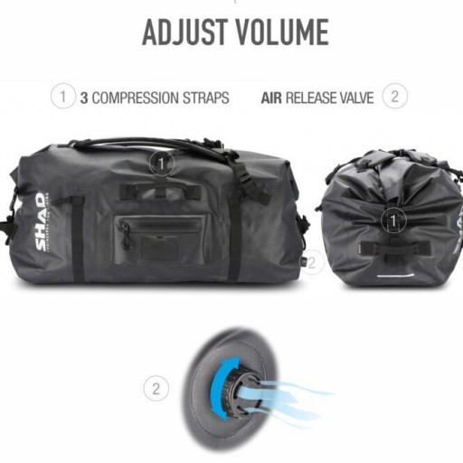 Bolsa Trasera impermeable Shad SW80 [2]