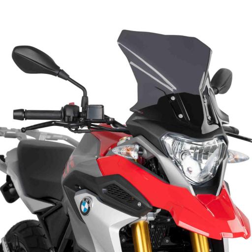 Cúpula Puig Touring para BMW G 310 GS Ahumado/Ahumado oscuro/transparente/negro [1]