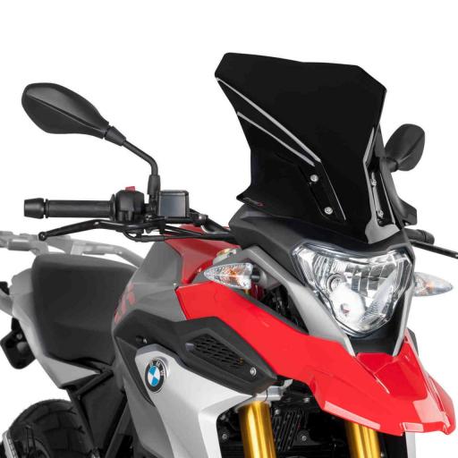 Cúpula Puig Touring para BMW G 310 GS Ahumado/Ahumado oscuro/transparente/negro [3]