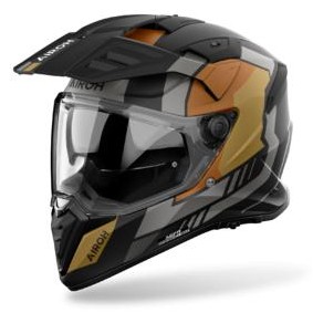Casco AIROH Bandit Horn Gold matt [0]
