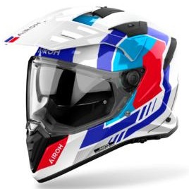 Casco Airoh Bandit Horn white gloss