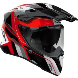 Casco AIROH Commander 2 Skip rojo [1]