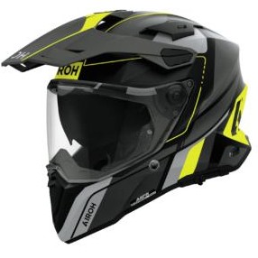Casco AIROH Commander 2 Skip amarillo mate