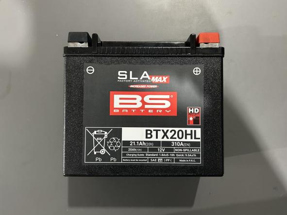 Batería BTX20HL 12V 21.1Ah 310A SLA MAX BS Battery [0]