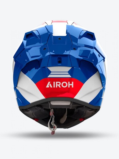 Casco Airoh GP 800 Competicion azul y rojo gloss [2]
