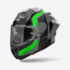 Casco Airoh GP 800 Competicion verde fluor gloss