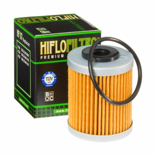 Filtro de Aceite Hiflofiltro Beta 05-09 2º, KTM SX-F/EXC-F 400/450/525 99-06 2º KTM 690 Enduro 08-11 2º